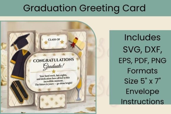 Designing a Stunning 3D Graduation Card with Pop Out SVG Technology