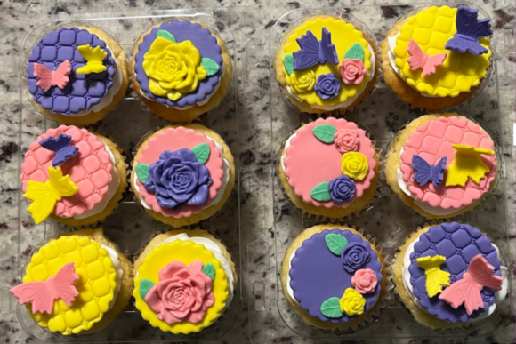 How to Make 3D Butterfly Cupcake Toppers