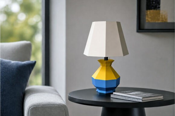 Table Lamp - 3d Papercraft