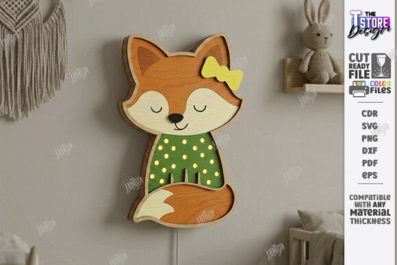 The Art of Illumination: Integrating Kids Night Light Laser Cut 3D Animal Designs into Modern Nursery Aesthetics