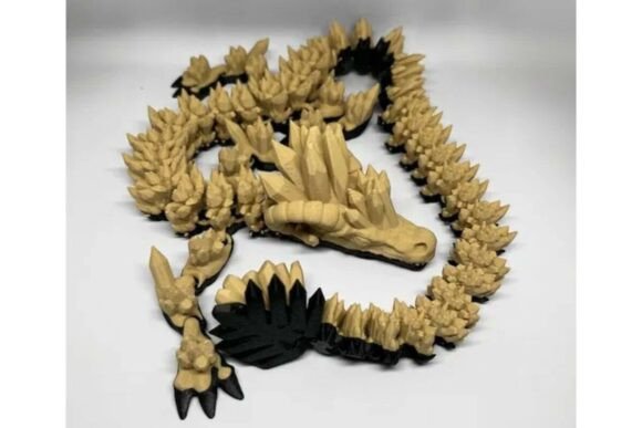 Thorn Dragon 3D Printed Fidget Toy